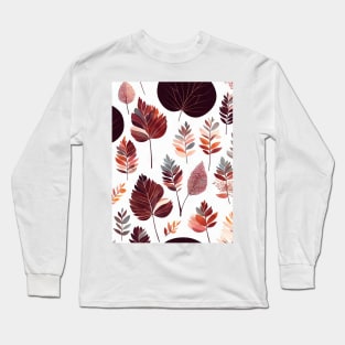 Chromatic Botanic Abstraction #72 Long Sleeve T-Shirt